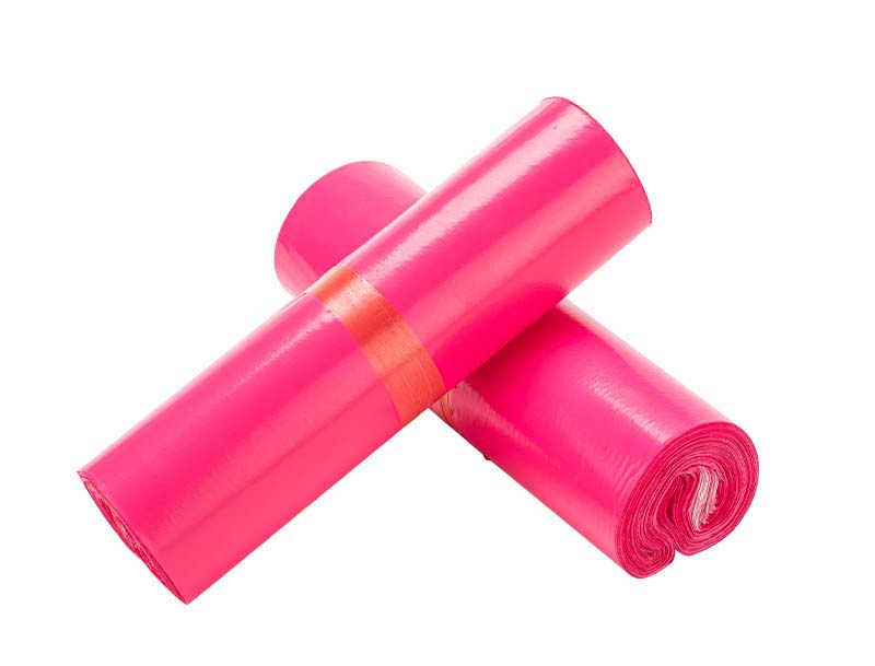 云浮玫红色快递袋-02